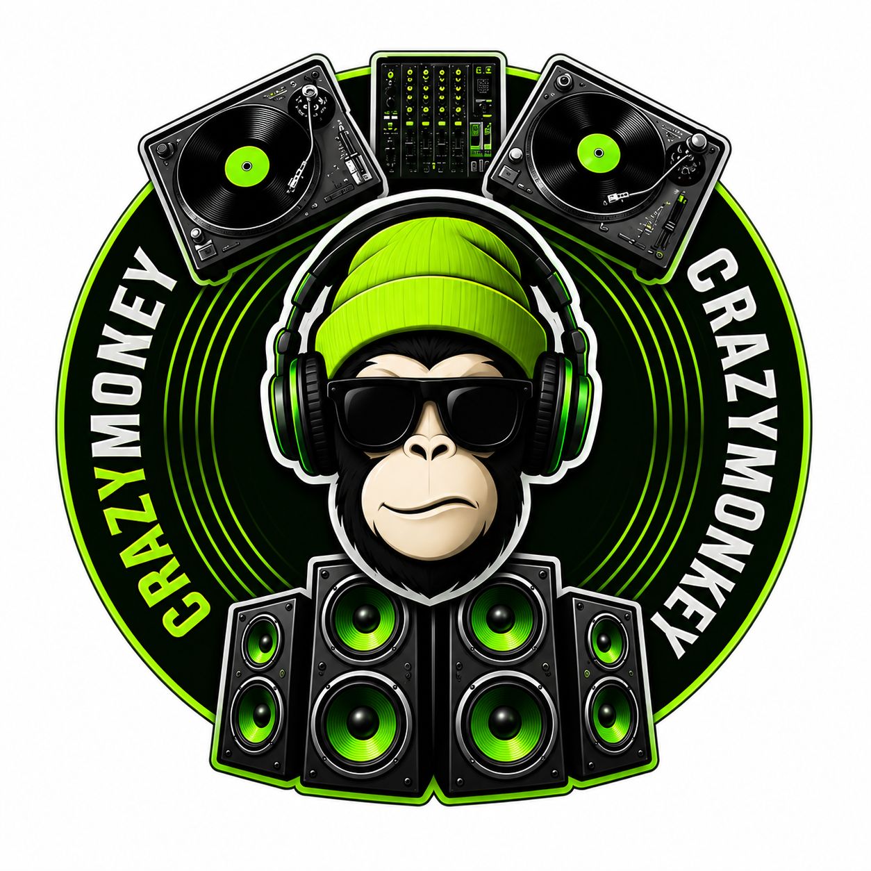 Logo CrazyMonkey DJ